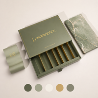 Boîte à parfum personnalisée en gros, boîte à tiroir, emballage écologique en papier, boîte cadeau de luxe avec impression de logo pour les marques de parfums