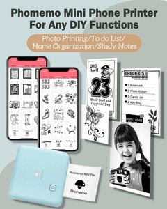 Vente chaude impression sans encre <span class=keywords><strong>Phomemo</strong></span> <span class=keywords><strong>M02</strong></span> <span class=keywords><strong>Pro</strong></span> Pocket Mini petite imprimante d'étiquettes thermiques sans fil portable - Product Image 3