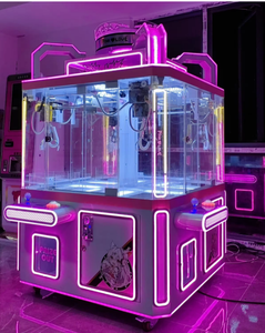 Machines de grue à griffes roses personnalisées, jeu d'arcade à pièces pour quatre joueurs, le <span class=keywords><strong>plus</strong></span> intéressant à vendre - Product Image 6