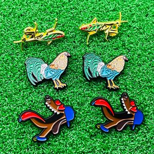 Broches de Aleación de Zinc con Diseño de Animales de Dibujos Animados, Multifuncionales, Decorativos, Unisex, para Regalo - Product Image 4