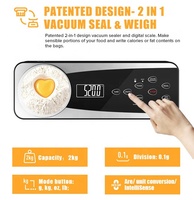 Appareil de cuisine de haute qualité, entièrement automatique, double pompe, acier inoxydable 304, machine d'emballage sous vide alimentaire