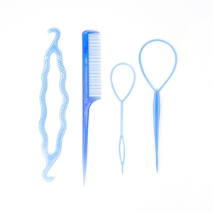 Set jepit rambut multifungsi, ikat rambut anak sisir kepang untuk menata rambut - Product Image 2