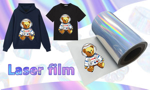 Película de protección láser Gowin A3 de alta calidad para impresora de etiquetas CMYK + W Color 35-40u de espesor - Product Image 4