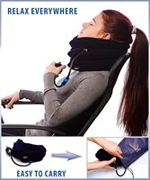 Dispositif de Traction cervicale gonflable, pour améliorer l'épaisseur de la colonne vertébrale, pour réduire la douleur du cou