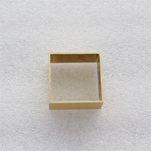 Square Zinc Alloy Furniture Leg 45mm Outer Diameter 20mm Height Traditional Style Easy Installation For Cabinet <b>Chair</b> <b>Sofa</b> - Product Image 4