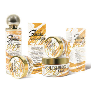 Série de soins de la peau en or 24 carats OEM ODM, nettoyage, hydratation, éclaircissement, ensemble raffermissant, lissant, crème anti-rides, sérum pour le corps et le visage - Product Image 6