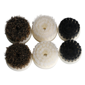 <span class=keywords><strong>Brosse</strong></span> de forage avec fixation, épurateur électrique pour nettoyer les tapis de voiture, pneus de salle de bain, robuste - Product Image 2