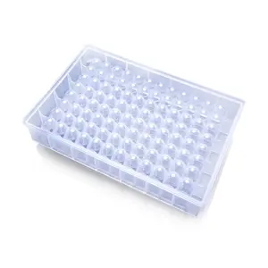 Equipamento de laboratório microbiologia para 96 placa de poço profundo quadrado com fundo em u