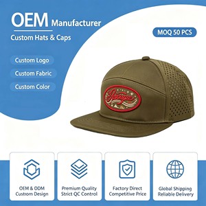 Casquette de baseball sportive à séchage rapide pour hommes, légère, en maille découpée au laser, respirante, avec visière incurvée, snapback, personnalisable, pour activités sportives et extérieures - Product Image 1