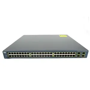 C3560G seri 10 100 1000Mbps 48 port gigabit manajemen switch WS-C3560G-48TS-E