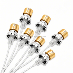 Atomizador de Perfume de Aluminio con Bomba de Presión Fina de 13 mm y 15 mm, 0.13 cc, Fácil de Usar, para Botellas de Perfume - Product Image 1