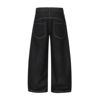 Jeans Homme Baggy Grande Taille Personnalisables en Coton Vintage de Haute Qualité avec Fermoir Pompier – Fabricant de Jeans de Créateur Tendance