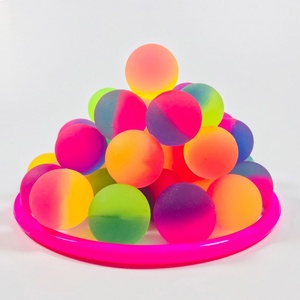Balles de jeu en gros, colorées, brillantes, solides, rebondissantes, divers designs, balles rebondissantes en caoutchouc de haute qualité, Bolas De Juguete - Product Image 4