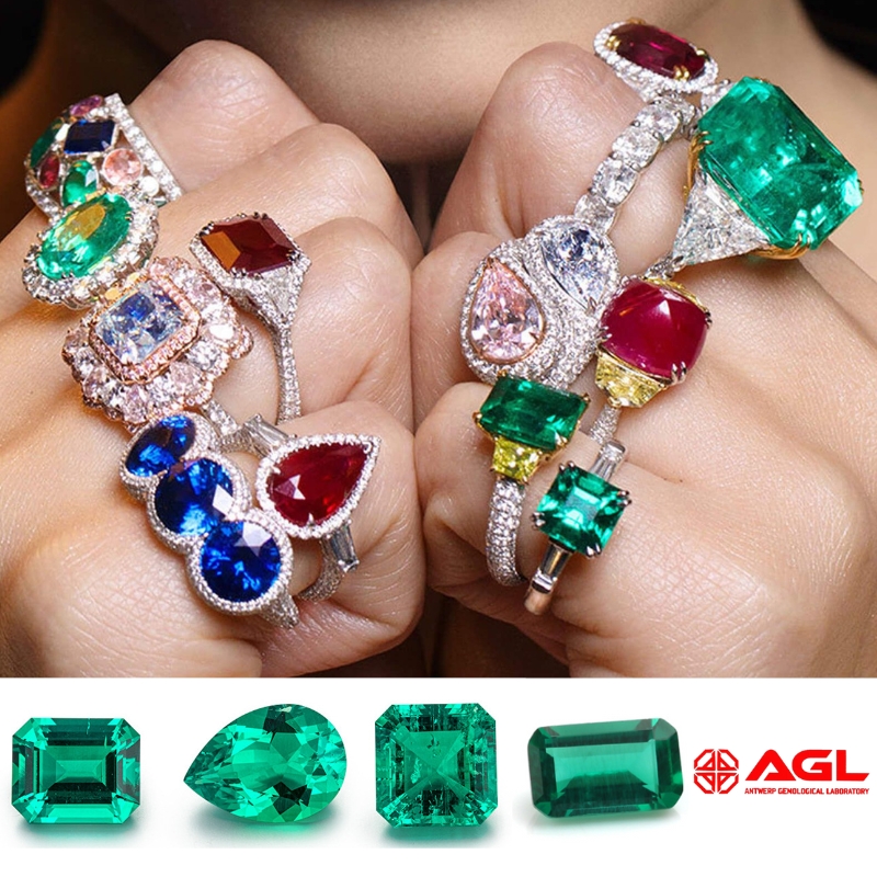Shop High-Quality Colombian Emeralds and Zambian Green Lace Fabric