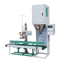 Bag Filling Weighing Machine 0.4-0.6MPa Air Pressure 1m³/h Air Consumption Granule Rice Feed Sugar Packaging Machinery