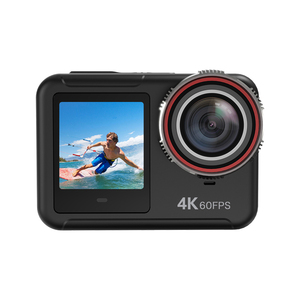 4K 60fps Ultra HD ai thể thao máy ảnh DV 1080P firmware Mũ bảo hiểm gắn 12M cơ thể hành động không thấm nước máy ảnh với gimbal - Product Image 1