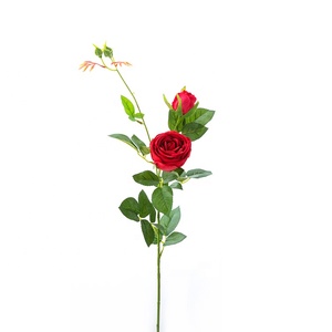 Alta calidad Real toque realista 3D <span class=keywords><strong>de</strong></span> seda Artificial latexFlowers Rosa planta decorativa casa jardín <span class=keywords><strong>de</strong></span> <span class=keywords><strong>boda</strong></span> acuerdo - Product Image 1