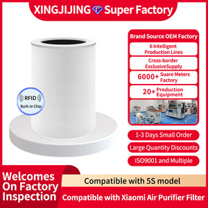 Filtre à air Star Purification pour Xiaomi 5S H13 HEPA, pièce de rechange en maille de charbon actif - Product Image 5