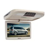Suoer 12 Inch Auto Lcd Monitor Flip Omlaag Auto Monitor Whit Usb/Sd/Dvd Functie Auto Dak Lcd monitor Tv