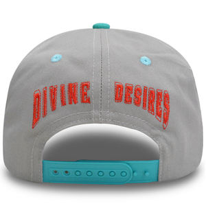 Casquette de baseball personnalisée à double visière en coton avec logo brodé, casquettes de sport bicolores, casquettes de baseball à double visière - Product Image 6
