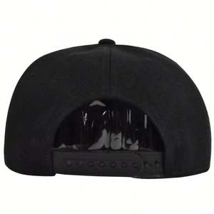 Gorra de Béisbol de Color Liso 100% Algodón, Estilo Hip Hop, Visera Plana, Ajustable, para Hombre y Mujer, para Deportes, Ciclismo, con Logotipo Personalizado - Product Image 3