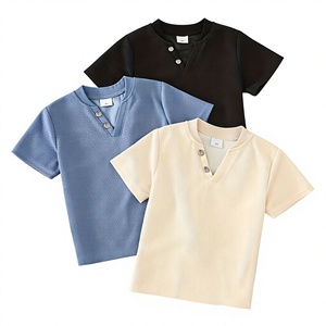 <b>White</b> Boys Plus Size Short Sleeve Knitted Crew Neck Eco-Friendly Quick Dry Breathable Casual Tee Daily - Product Image 1