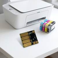 Chip Kartrid Multi-warna OEM Print Rite 936e/937e/938e untuk Printer Inkjet HP OfficeJet Pro 8125e/8132e - 100% Kompatibel