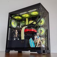 Rebuilt Gaming Pc R5 1500X with Rx 580 Graphics Card Ram 16g 256gb Ssd Officegaming Desktop Pc Computer