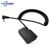 Câble DC 5.5X2.1mm LP-E17 Dummy ACK-E18 DR-E18 Adaptateur d'alimentation DC pour Canon EOS RP 77D 200D 800D T6s 760D T6i T7i