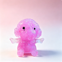 Peluche souple et compressible Maltose Chat Ours Chien pour Garçons et Filles - Cadeau Nouveauté Anti-stress et Anti-anxiété