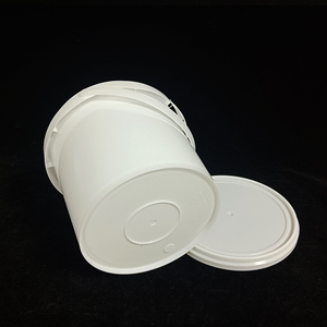 Cubeta de Plástico Transparente de Grado Alimenticio de 500 ml a 5 L con <span class=keywords><strong>Tapa</strong></span> y Asa, Cubeta Redonda Comercial con Logotipo Impreso, Suministro de Fábrica - Product Image 6