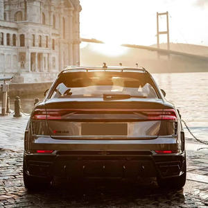 Ventes d'usine Runde pour <span class=keywords><strong>Audi</strong></span> Q8 RSQ8 Mansor Kit de carrosserie en Fiber de carbone FRP capot de pare-chocs avant pare-chocs arrière jupes latérales garde-boue MSY <span class=keywords><strong>2022</strong></span> + - Product Image 4