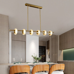 โคมไฟระย้าคริสตัลทรงวงแหวนสไตล์โพสต์โมเดิร์นสุดหรู พร้อมแหล่งกำเนิดแสงโมเลกุล สำหรับห้องนอน ห้องรับประทานอาหาร และห้องนั่งเล่น - Product Image 6