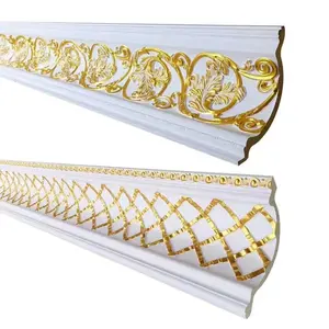 China Hotsale Polyurethan dekoratives Baumaterial l Crown Moulding Chair Rail Designs