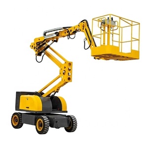 8M Automatische Diesel Draagbare In Hoogte Verstelbare Standaard Telescopische Gelede Platform Gieklift - Product Image 1