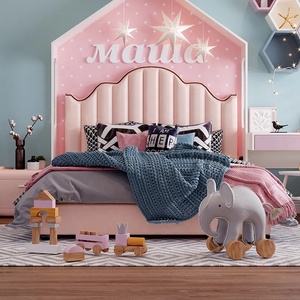 NOVA Beautiful Dream Rose Chambre Ensemble Haute Qualité Fille 12 Ans Enfants Lits En Bois Enfants Château Lit - Product Image 2
