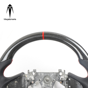 Volant en fibre de carbone avec voyant de changement de vitesse LED pour <span class=keywords><strong>Infiniti</strong></span> G25 G35 <span class=keywords><strong>G37</strong></span> Q50 Q60 - Product Image 5