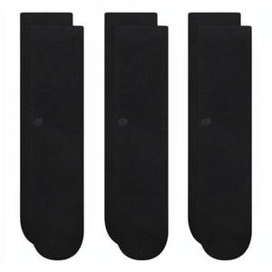 Lightweight Woven Knit <b>Socks</b> Durable Structure Soft Fabric Comfortable Daily Wear Men's Crew Casual Autumn Foot Apparel - Product Image 1