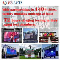 Boshuo IP65 LED-Fliesen 3D LED-Bildschirm P3.91/P4.81/P6.25 DJ Disco Tragbare Panel-Fliesen Tanzfläche Videowand App-Steuerung