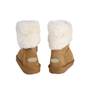 הסיטונאי עמיד למים פרווה חמים מרופדת נעלי שלג לילדים - Product Image 3