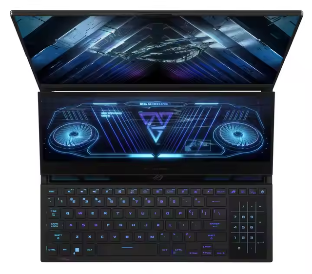 BEST ASUSs ROG Zephyrus Duo 16 Gaming Laptop 3.3GHz I9 64GB TB 16GB RAM 16-Inch QHD+ Black GeForce Original Sales
