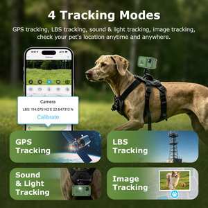 กล้องติดปลอกคอสัตว์เลี้ยง LS VISION Pet Safe Connected รองรับ 4G พร้อมระบบติดตาม AI ดูภาพจากระยะไกลผ่านคลาวด์ สนทนาได้สองทาง มาตรฐานกันน้ำ IP66 - Product Image 2