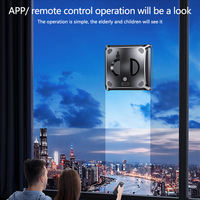 Robot de nettoyage de vitres électrique Fensterputzroboter, robot de nettoyage de vitres intelligent, machine de nettoyage de vitres électrique automatique, robot de nettoyage de vitres robotisé