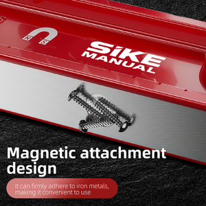 ميزان تسوية مغناطيسي من سبائك الألومنيوم عالي الدقة، أداة قياس للبناء والتشييد، مسطرة تسوية - Product Image 5