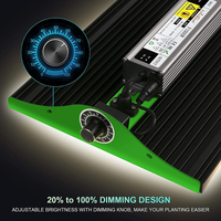 Panneau lumineux LED COB à spectre complet 1000W 3FTx3FT en PVC pour culture hydroponique intérieure à intensité variable