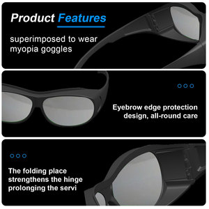 CE Z87 Protection Lenses Sunglasses Prescription <strong>Goggles</strong> Fashion Day Night Anti Fog Clear Dark <strong>Safety</strong> Glasses <strong>Spectacles</strong> - Product Image 4
