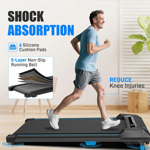 Caminadora Eléctrica Portátil para Entrenamiento Cardiovascular, Mini Caminadora Debajo del Escritorio para Ejercicio en Casa - Product Image 4