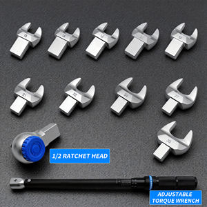 Clé dynamométrique <span class=keywords><strong>à</strong></span> tête interchangeable 12 pièces, clé dynamométrique préréglée réglable de haute précision, <span class=keywords><strong>douille</strong></span> de clé dynamométrique pour amortisseur - Product Image 3