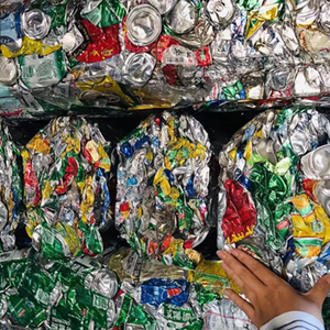 Chatarra de Aluminio UBC, Latas de Cerveza Usadas, Extrusiones de Aleación de Aluminio, Piezas de Aluminio Usadas, Chatarra de Latas de Bebidas - Product Image 3