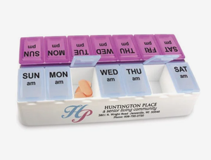 <span class=keywords><strong>Pilulier</strong></span> personnalisé 7 jours Boîte à médicaments quotidienne personnalisée avec logo Cadeau d'entreprise promotionnel pour <span class=keywords><strong>pharmacie</strong></span> - Product Image 2
